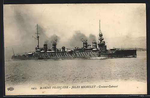 AK Croiseur-Cuirassé Jules Michelet
