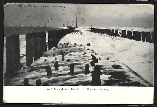 AK Hoek van Holland, Wrak Harwichboot Berlin