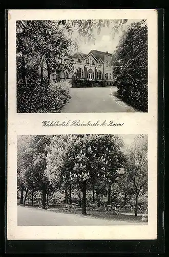 AK Rheinbach b. Bonn, Blick auf das Waldhotel