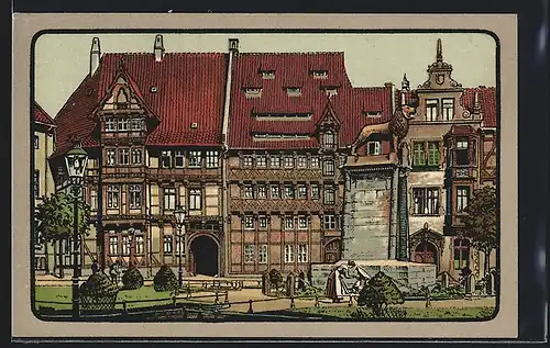 AK Braunschweig, Am Burgplatz