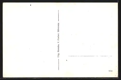 AK Hilversum, Raadhuis, Ansicht vom Rathaus, Bauhaus