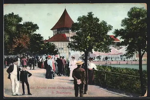 AK Starnberg, Am Strand beim Undosabad