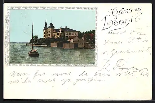 AK Leoni, Hotel Leoni mit Boot