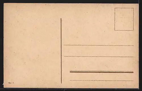 AK Krefeld, Ostwall mit Cornelius - Denkmal