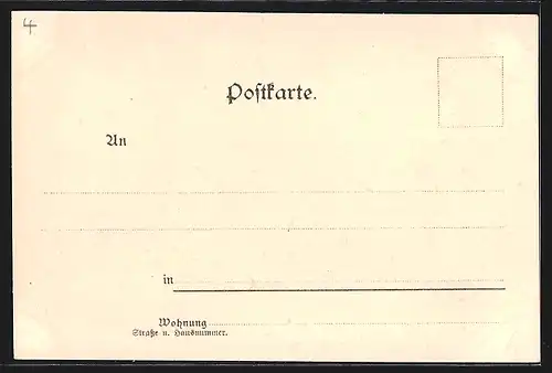 Künstler-AK Frankfurt a. M., Flusspartie mit Blick auf die Stadt