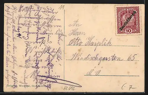 AK Gross-Reifling, Almmauer und Tamischbachturm