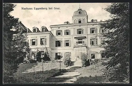 AK Eggenberg bei Graz, Blick auf das Kurhaus