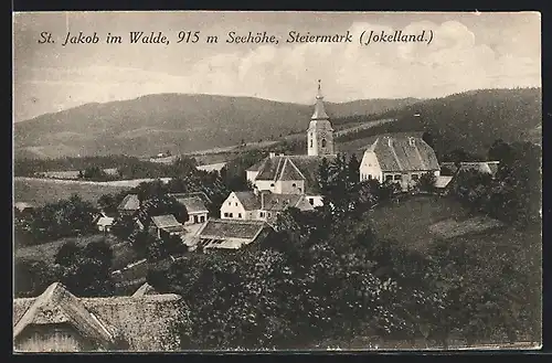 AK St. Jakob im Walde, Gesamtansicht