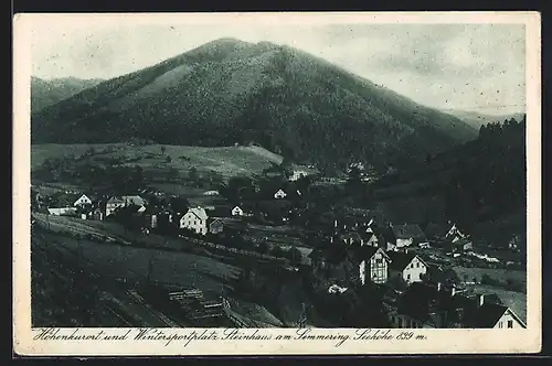 AK Steinhaus am Semmering, Panorama