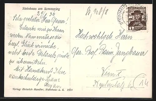 AK Steinhaus am Semmering, Teilansicht