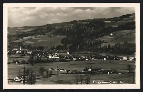 AK Langenwang /Mürztal, Teilansicht