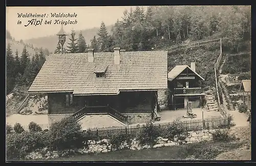 AK Alpl bei Krieglach, Waldschule