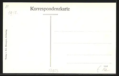 AK St. Nicolai im Sölktale, Ortsansicht mit Gebirgspanorama