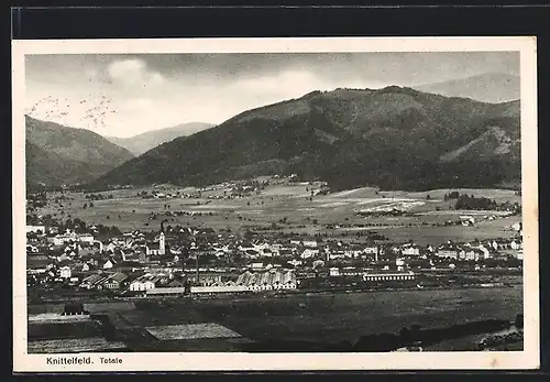 AK Knittelfeld, Ortsansicht von oben