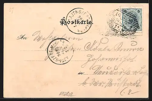 AK Graz, Strasse am Stadttheater