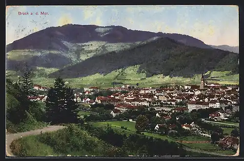 AK Bruck a. d. Mur, Gesamtansicht