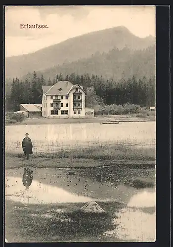 AK Erlaufsee, Blick auf Pension