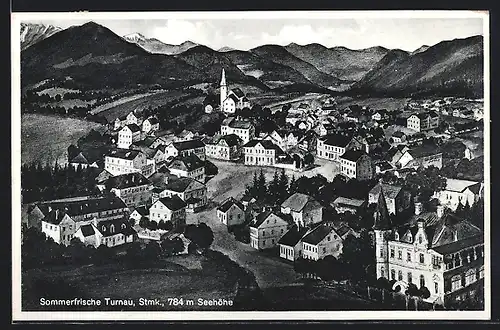 AK Turnau, Panorama aus der Vogelschau