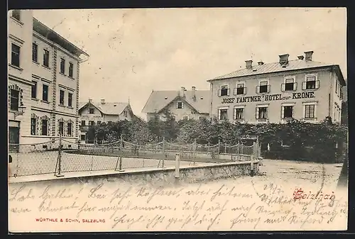 AK Selzthal, Hotel zur Krone und Hotel Huber