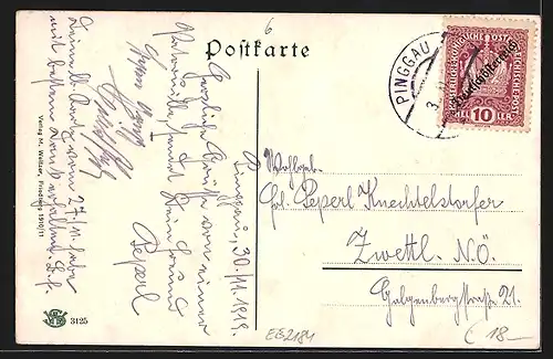 AK Pinggau, Platz an der Kirche