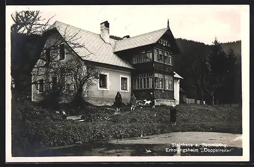 AK Steinhaus a. Semmering, Erholungsheim Doppelreiter