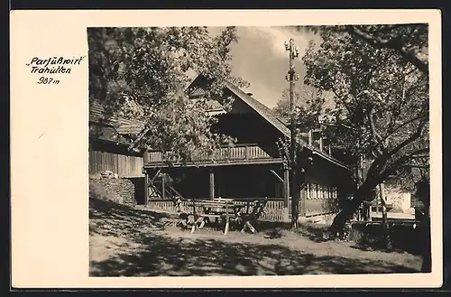 AK Trahütten, Gasthaus Parfüsswirt