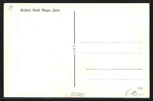 AK Frein, Gasthof Adolf Mayer