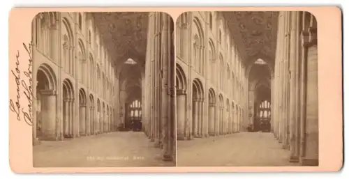 Stereo-Fotografie unbekannter Fotograf, Ansicht Ely, Kathedrale