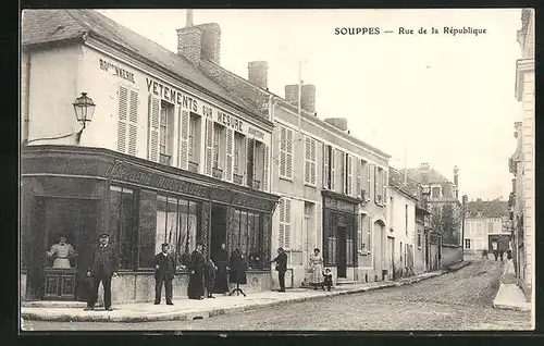 AK Souppes, Rue de la République