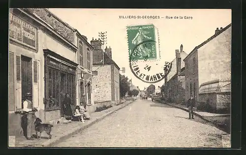 AK Villiers-Saint-Georges, Rue de la Gare