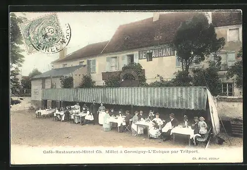 AK Germigny-l`Eveque, Cafe-Restaurant-Hotel Ch. Millet