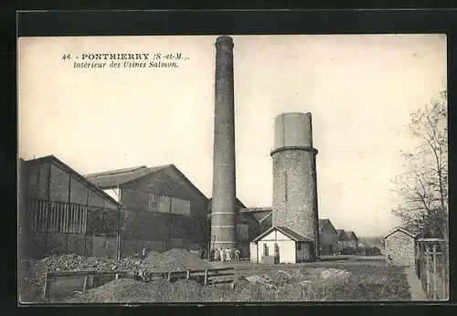 AK Ponthierry, Intérieur des Usines Salmon