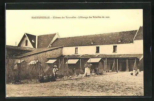AK Hautefeuille, Château des Tournelles-L`Elavage des Volailles de race