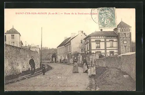 AK Saint-Cyr-sur-Morin, Route de la Ferté-sous-Jouarre