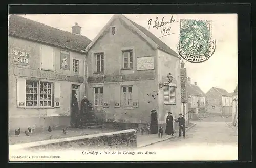 AK Saint-Méry, Rue de la Grange aux dimes