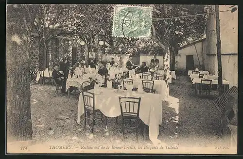 AK Thomery, Restaurant de la Bonne-Treille, les Bosquets de Tilleuls