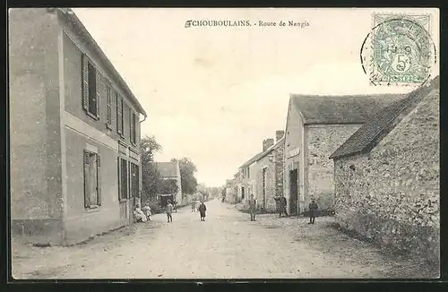 AK Échouboulains, Route de Nangis