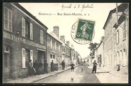 AK Egreville, Rue Saint-Martin