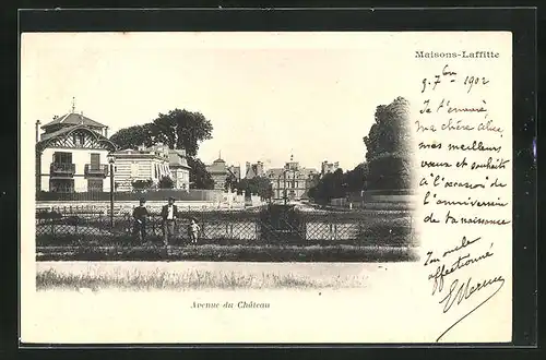 AK Maisons-Laffitte, Avenue du Chateau