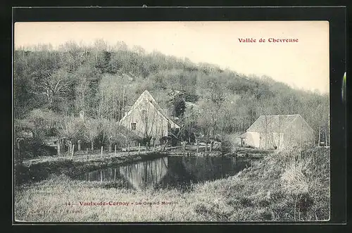 AK Vaulx-en-Cernay, le Grand Moulin