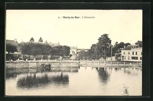 AK Marly-le-Roi, l'Abreuvoir