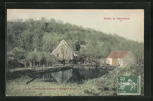 AK Vaulx-de-Vernay, Vallée de Chevreuse, Le Grand Moulin