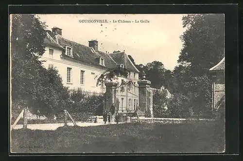 AK Goussonville, Le Château, La Grille