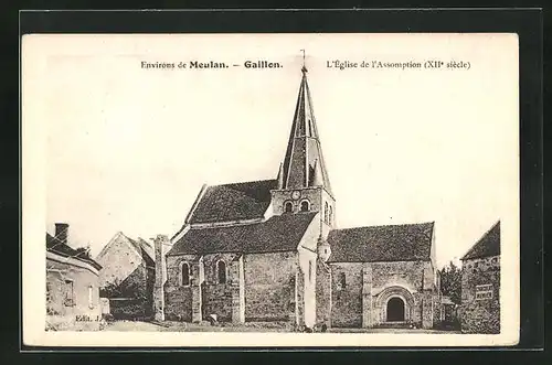 AK Gaillon, L'Eglise de l'Assomption