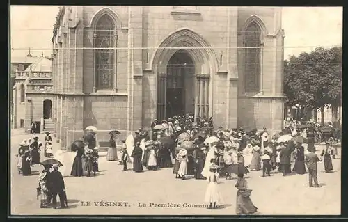 AK Le Vésinet, La Première Communion