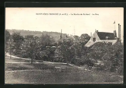 AK Saint-Rèmy-l`Honorè, Le Moulin de Bicherel - Le Parc