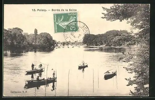 AK Poissy, Bords de la Seine