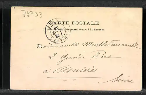 AK Bonnières-sur-Seine, Vue gènèrale