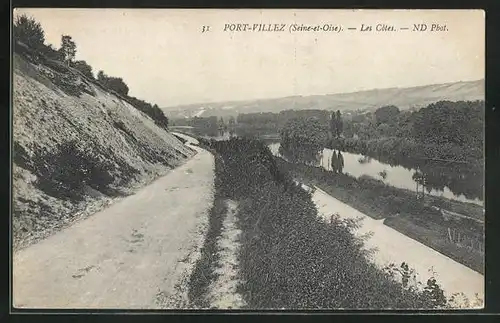 AK Port-Villez, Les Côtes, Panorama