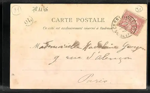 AK La Trinité, Totalansicht des Ortes